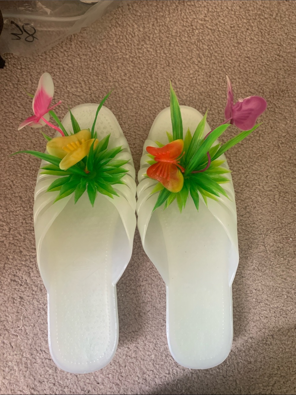 NWOT Jelly Sandals